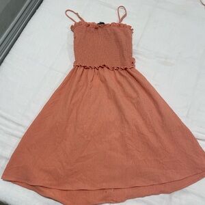 Charming Coral Womens Dress